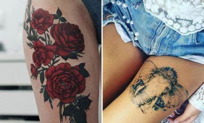 65 Badass Thigh Tattoo Ideas for Women